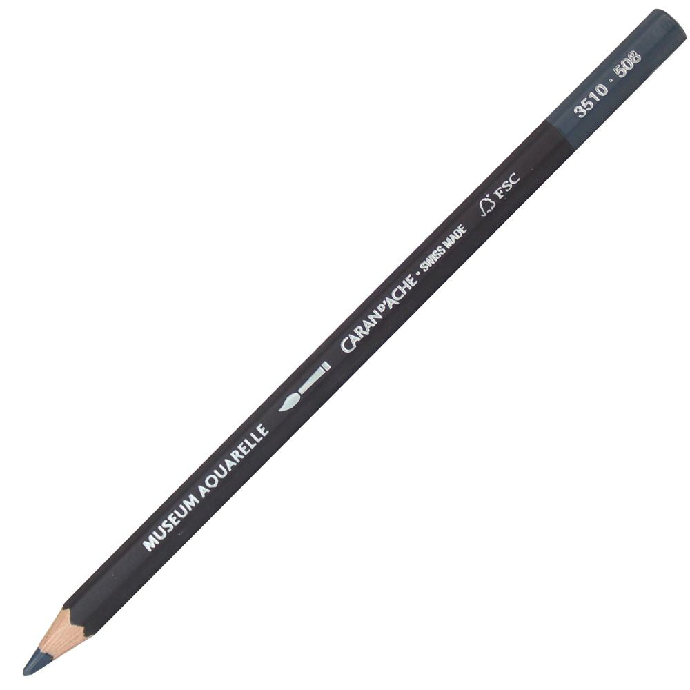 Lápis Aquarelado Caran D'Ache Museum 508 Payne's Grey